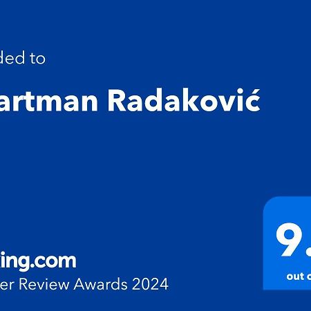 Apartman Radakovic Суботиця Екстер'єр фото